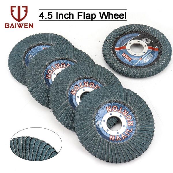 2/5/10pcs 115mm u-type flap sanding disc 4.5'' zirconium oxide grooves grinding wheel abrasive tool for metal remove burrs
2/5/10pcs 115mm u-type flap sanding disc 4.5'' zirconium oxide grooves grinding wheel abrasive tool for metal remove burrs