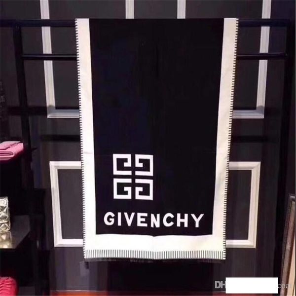 70*180 gv design scarves ins fashion letter printed scarf winter warm men women brand cashmmere scarves, Blue;gray
70*180 gv design scarves ins fashion letter printed scarf winter warm men women brand cashmmere scarves, Blue;gray