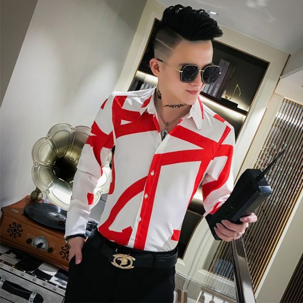 3xl tuxedo shirt men autumn new long sleeve mens dress shirts streetwear casual slim fit printed shirt men clothes 2020, White;black
3xl tuxedo shirt men autumn new long sleeve mens dress shirts streetwear casual slim fit printed shirt men clothes 2020, White;black