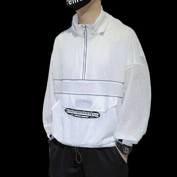 men reflective bomber jacket new summer mens casual thin jackets fashion sun protection clothing stand collar outwear coat, Black;brown
men reflective bomber jacket new summer mens casual thin jackets fashion sun protection clothing stand collar outwear coat, Black;brown