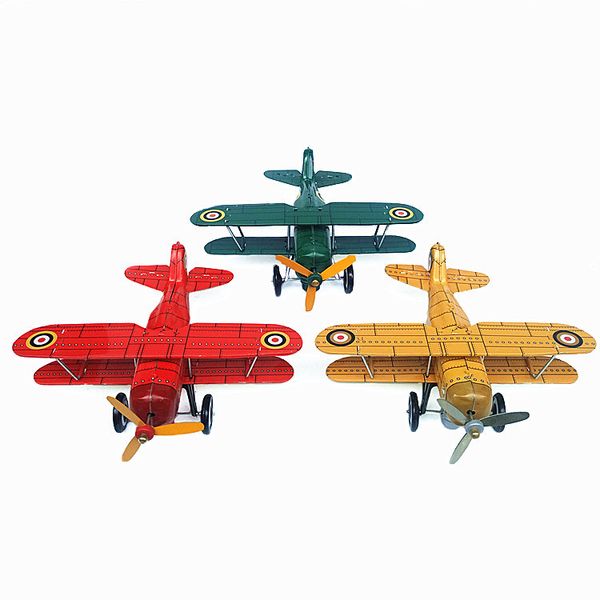 tin wind-up, clockwork toy, retro tinplate fighte plane, aircraft, childhood nostalgia, for collecting, decoration,kid' birthday
tin wind-up, clockwork toy, retro tinplate fighte plane, aircraft, childhood nostalgia, for collecting, decoration,kid' birthday