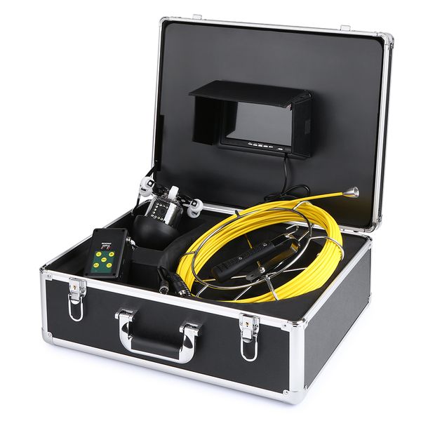 lixada 20m pipe sewer inspection camera waterproof 360 degree rotating inspection camera system
lixada 20m pipe sewer inspection camera waterproof 360 degree rotating inspection camera system