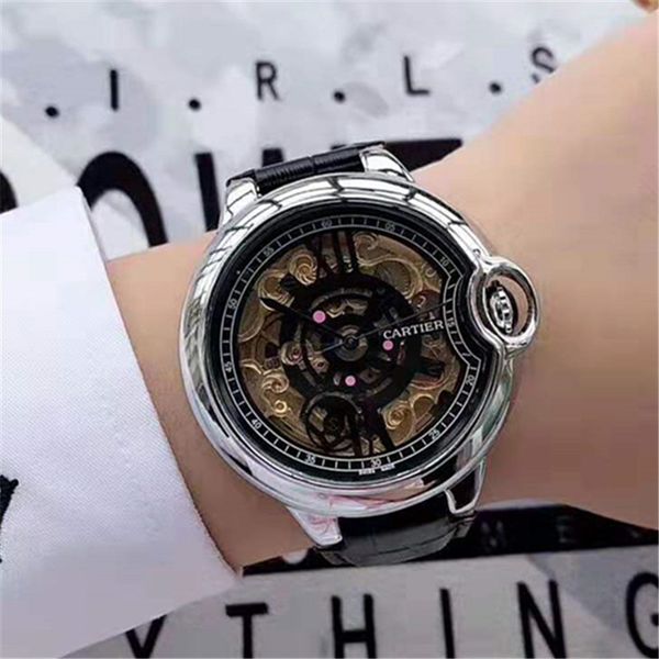 2019 new fashion sports watch male and female designers stainless steel automatic movement business mechanical watch selling, Slivery;brown
2019 new fashion sports watch male and female designers stainless steel automatic movement business mechanical watch selling, Slivery;brown