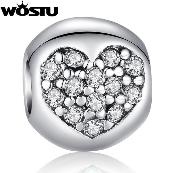 silver heart charm beads with crystal fit original wst bracelet pendants for women diy jewelry sdp5283
silver heart charm beads with crystal fit original wst bracelet pendants for women diy jewelry sdp5283