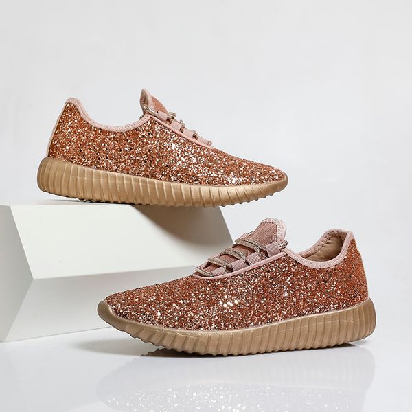 women flat glitter sneakers bling plus size 35-41 vulcanized shoes girl glitter skateboarding shoes gold running for women
women flat glitter sneakers bling plus size 35-41 vulcanized shoes girl glitter skateboarding shoes gold running for women