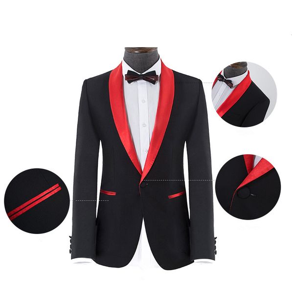 cool one button groomsmen shawl lapel groom tuxedos mens wedding dress man jacket blazer prom dinner 2 piece suit(jacket+pants+tie) a107, Black;gray
cool one button groomsmen shawl lapel groom tuxedos mens wedding dress man jacket blazer prom dinner 2 piece suit(jacket+pants+tie) a107, Black;gray