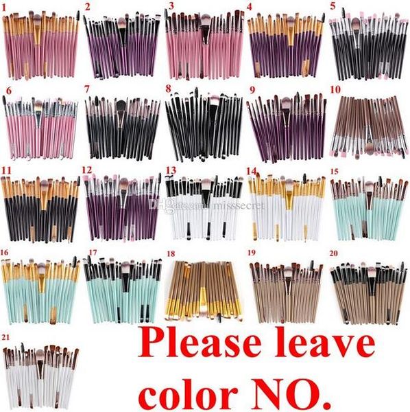 20pcs cosmetic makeup brushes set powder foundation eyeshadow eyeliner lip brush tool brand make up brushes beauty tools pincel maquiagem
20pcs cosmetic makeup brushes set powder foundation eyeshadow eyeliner lip brush tool brand make up brushes beauty tools pincel maquiagem