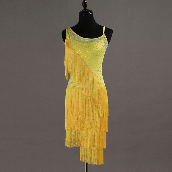 latin competition dress for women yellow fringe dress with diamond flamengo rumba salsa falda flecos latin vdb406, Black;red
latin competition dress for women yellow fringe dress with diamond flamengo rumba salsa falda flecos latin vdb406, Black;red