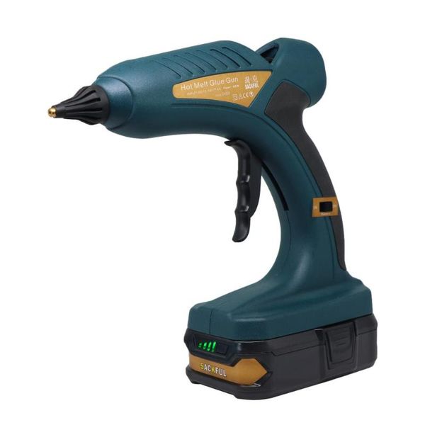 wireless 60w melt glue gun lithium battery charge 18v 1.5ah replaceable nozzle outdoor 11mm glue stick 5 sticks
wireless 60w melt glue gun lithium battery charge 18v 1.5ah replaceable nozzle outdoor 11mm glue stick 5 sticks