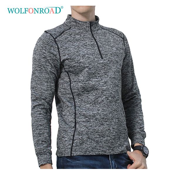 wolfonroad men running jogging t-shirts long sleeve sport quick dry hiking camping t-shirts fitness trekking elastic shirts, Gray;blue
wolfonroad men running jogging t-shirts long sleeve sport quick dry hiking camping t-shirts fitness trekking elastic shirts, Gray;blue