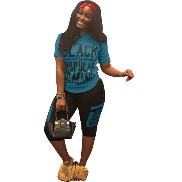 s-3xl women black letters shorts tracksuit t-shirt + shorts 2 piece summer joggers sportswear trendy street outfit a5906, White
s-3xl women black letters shorts tracksuit t-shirt + shorts 2 piece summer joggers sportswear trendy street outfit a5906, White