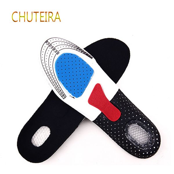 chuteira brand 1 pair of sports insoles men's shoes universal thickening absorption football insoles silicone soft insole, Black
chuteira brand 1 pair of sports insoles men's shoes universal thickening absorption football insoles silicone soft insole, Black