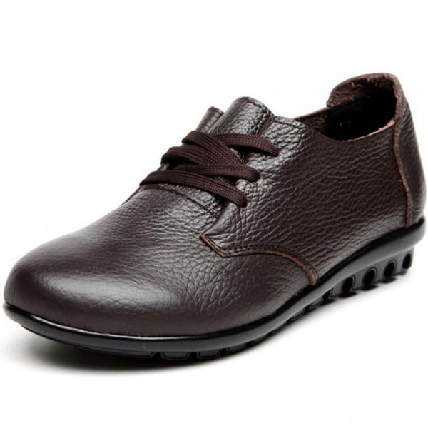 new women shoes genuine leather women flats shpes slip on flat doudou shoes lace-up ladies casual mom ky73, Black
new women shoes genuine leather women flats shpes slip on flat doudou shoes lace-up ladies casual mom ky73, Black