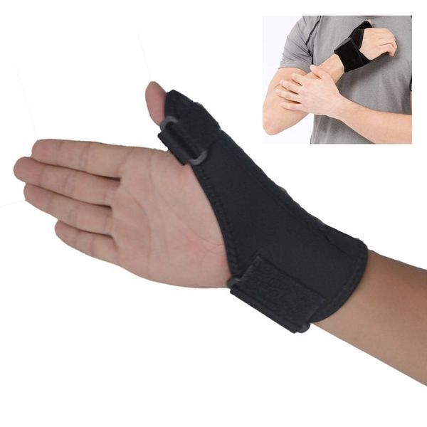 wrist support sports thumb hands spica splint brace stabilizer arthritis breathable adjustable pain relief, Black;red
wrist support sports thumb hands spica splint brace stabilizer arthritis breathable adjustable pain relief, Black;red