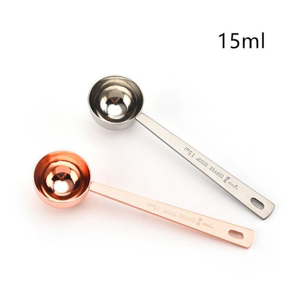 15ml small coffee scoop measure spoon scale stainless steel 304 material silver rose gold measuring tool
15ml small coffee scoop measure spoon scale stainless steel 304 material silver rose gold measuring tool