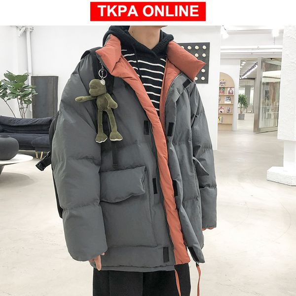 корейский harajuku зимняя куртка мужчин 2020 мужчин черный puffer jacket bubble coat parka мужской теплый большой карманы крупногабаритные c, Black
корейский harajuku зимняя куртка мужчин 2020 мужчин черный puffer jacket bubble coat parka мужской теплый большой карманы крупногабаритные c, Black