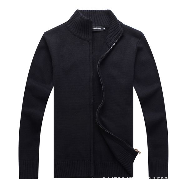 stand collar 2020 winter sweater men vintage zip casual men cardigan thick cashmere sweater outerwear blue plus size xxxl, White;black
stand collar 2020 winter sweater men vintage zip casual men cardigan thick cashmere sweater outerwear blue plus size xxxl, White;black