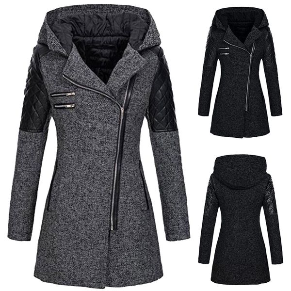 hooded winter parka women thick girl snow coat cotton jacket fashion long overcoat street female solid ladies top, Black;brown
hooded winter parka women thick girl snow coat cotton jacket fashion long overcoat street female solid ladies top, Black;brown