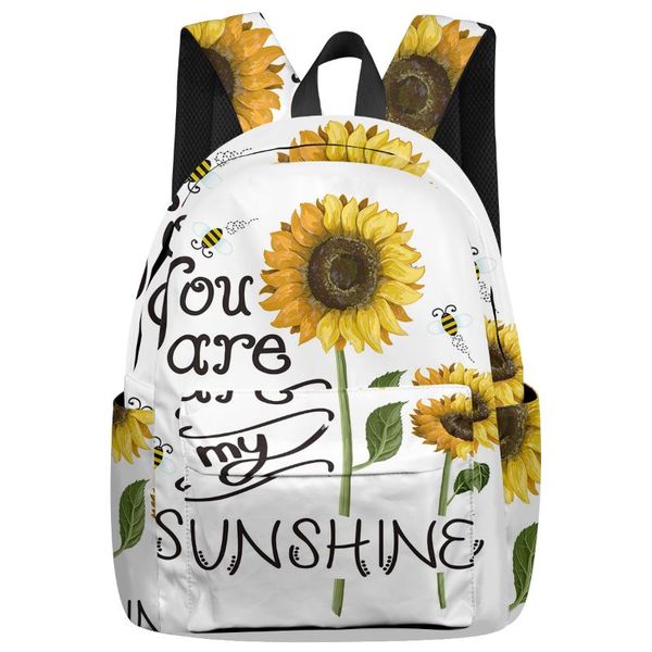 idyllic sunflower bee white background new fashion backpack casual travel simple backpack men and women
idyllic sunflower bee white background new fashion backpack casual travel simple backpack men and women