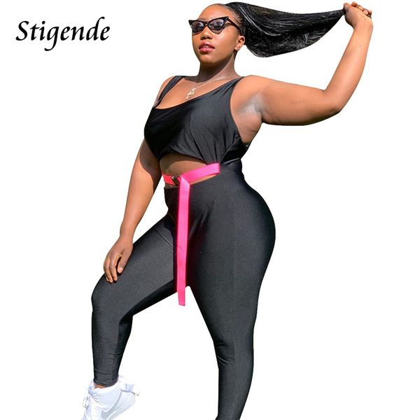 stigende big size summer sleeveless jumpsuit women open front black party jumpsuit adjustable waist belt patchwork, Black;white
stigende big size summer sleeveless jumpsuit women open front black party jumpsuit adjustable waist belt patchwork, Black;white