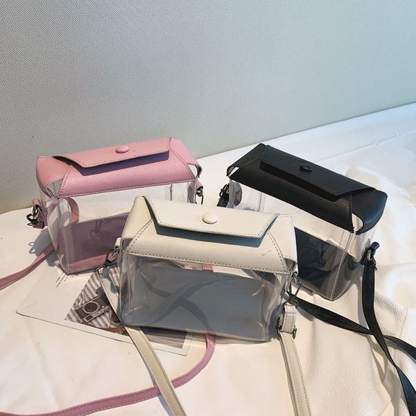 women transparent bags pvc new fashion square bag soft shoulder bags girls students messenger ladies crossbody
women transparent bags pvc new fashion square bag soft shoulder bags girls students messenger ladies crossbody