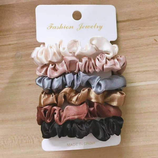 ladies hair ties ponytail holder scrunchie simple hair rope girl accessories cute color cloth ring elastic hairband, Brown
ladies hair ties ponytail holder scrunchie simple hair rope girl accessories cute color cloth ring elastic hairband, Brown