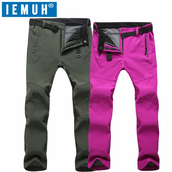 iemuh warm winter woman men softshell pants waterproof outdoor camping hiking pant fleece windproof skiing snowboard trousers, Black;green
iemuh warm winter woman men softshell pants waterproof outdoor camping hiking pant fleece windproof skiing snowboard trousers, Black;green