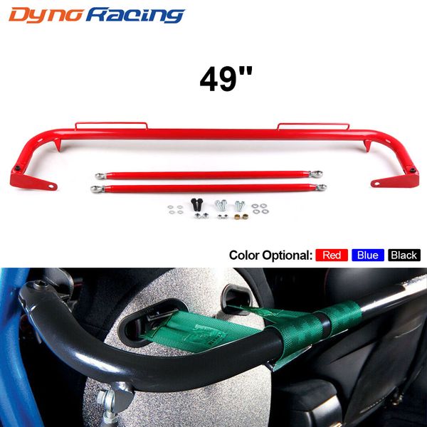 49" stainless racing protection safety seat belt chassis harness bar rod red blue black
49" stainless racing protection safety seat belt chassis harness bar rod red blue black