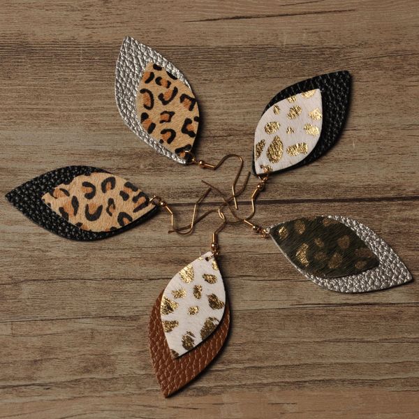 Серьги Hot Leopard из кожи New Designer Серьги из натуральной кожи Европейские и американские серьги из леопарда с двумя листьями
Серьги Hot Leopard из кожи New Designer Серьги из натуральной кожи Европейские и американские серьги из леопарда с двумя листьями