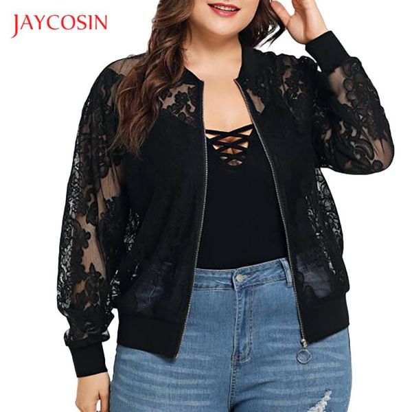 jaycosin clothes plus size lace women coats lady girls polyester loose casual o-neck long sleeve summer shawl cardigan top, Black;brown
jaycosin clothes plus size lace women coats lady girls polyester loose casual o-neck long sleeve summer shawl cardigan top, Black;brown