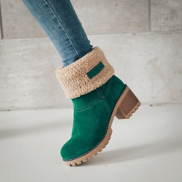 new arrival women boots heel 6 cm winter warm ankle boots women casual shoes fashion heels snow woman shoes size 35-43, Black
new arrival women boots heel 6 cm winter warm ankle boots women casual shoes fashion heels snow woman shoes size 35-43, Black