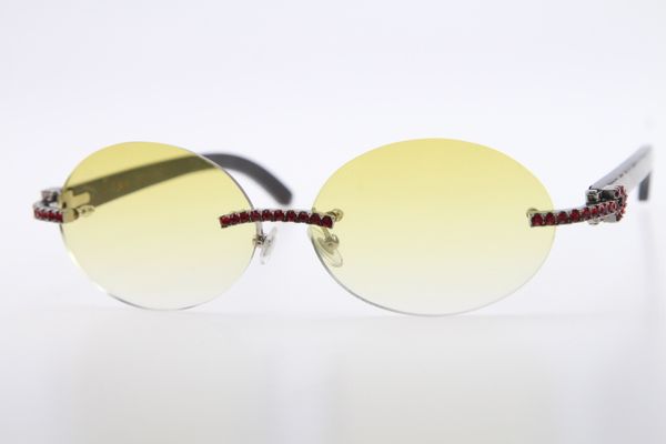 diamond rimless glasses 3524012 red stone glasses black flower buffalo horn sunglasses eye glasses men fashion brand, White;black
diamond rimless glasses 3524012 red stone glasses black flower buffalo horn sunglasses eye glasses men fashion brand, White;black