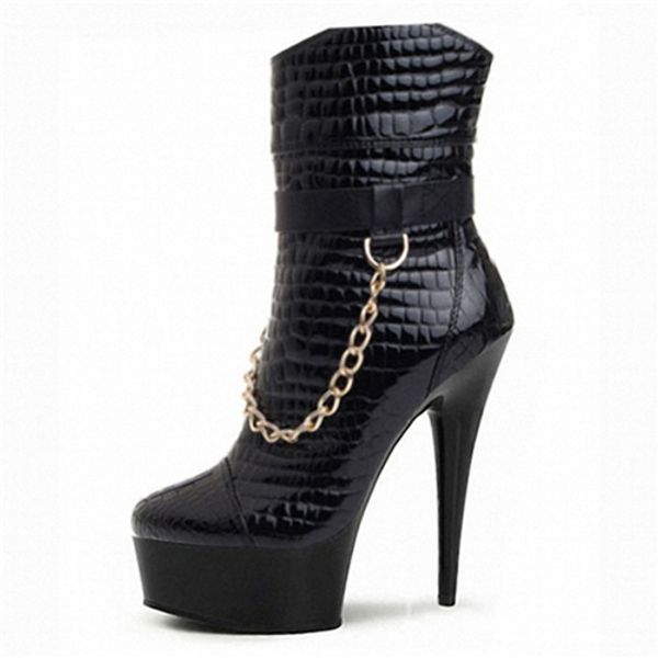 black new women spring pole dance shoes night club dancing shoes platform 15cm ultra high heels ankle boots
black new women spring pole dance shoes night club dancing shoes platform 15cm ultra high heels ankle boots