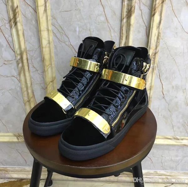 Джузеппе Занотти 2019 мода пара повседневная обувь квартиры для мужчин и женщин a2
Джузеппе Занотти 2019 мода пара повседневная обувь квартиры для мужчин и женщин a2