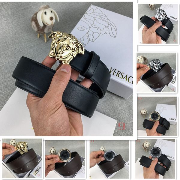 2019 new ver ace leather leather belt luxury belt for men and woman buckle belt fa hion leather belt complete box 
2019 new ver ace leather leather belt luxury belt for men and woman buckle belt fa hion leather belt complete box