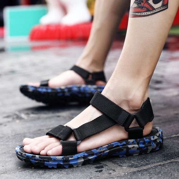 summer men sandals gladiator beach shoes male camouflage slippers sport water flip flops sandalia masculina zapatos de hombre, Black
summer men sandals gladiator beach shoes male camouflage slippers sport water flip flops sandalia masculina zapatos de hombre, Black