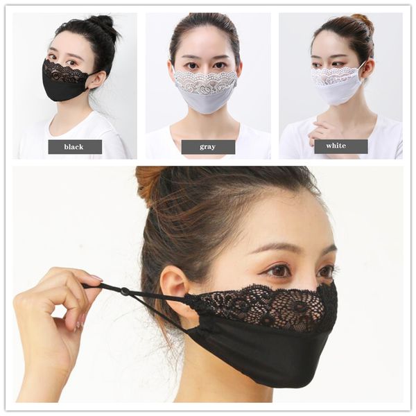 fashion lace ice silk mask summer outdoor riding ventilate sunscreen face mask washable reusable dustproof mask masquerade dance party masks
fashion lace ice silk mask summer outdoor riding ventilate sunscreen face mask washable reusable dustproof mask masquerade dance party masks