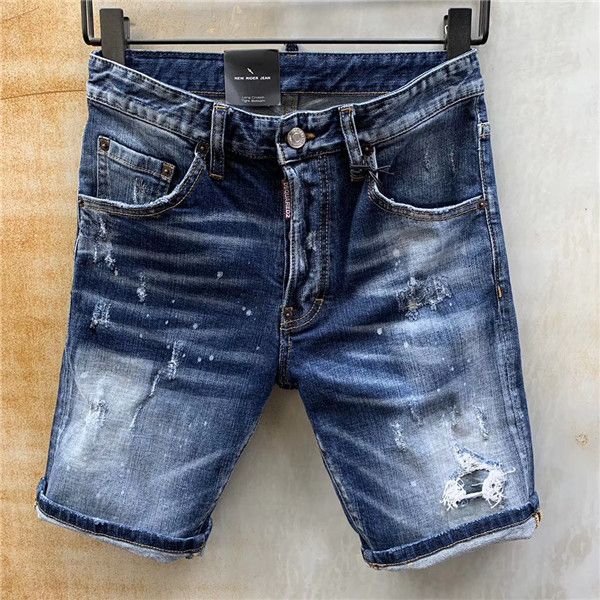 new arrival luxury rock d2 brand designer men denim short jeans embroidery pants fashion holes trousers italy all size 44-54, Blue
new arrival luxury rock d2 brand designer men denim short jeans embroidery pants fashion holes trousers italy all size 44-54, Blue