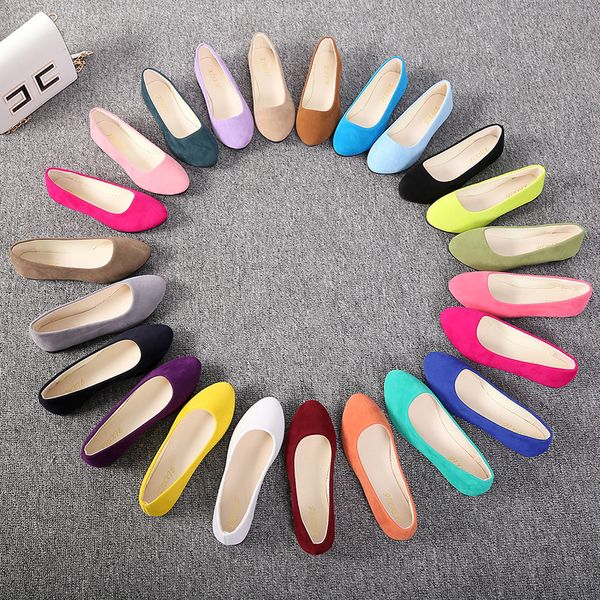 spring and autumn 2020 women platform shoes pointed end single shoes woman fashion candy color flats 121214, Black
spring and autumn 2020 women platform shoes pointed end single shoes woman fashion candy color flats 121214, Black
