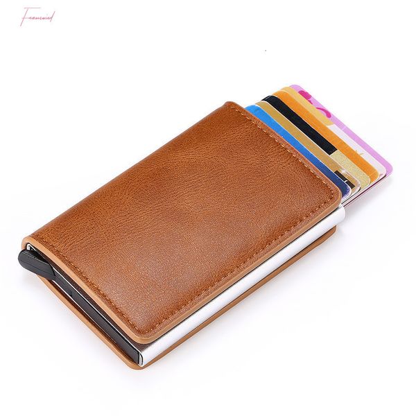 2020 dropshipping man women smart wallet business card holder hasp rfid wallet aluminum metal credit business mini card wallet, Red;black
2020 dropshipping man women smart wallet business card holder hasp rfid wallet aluminum metal credit business mini card wallet, Red;black