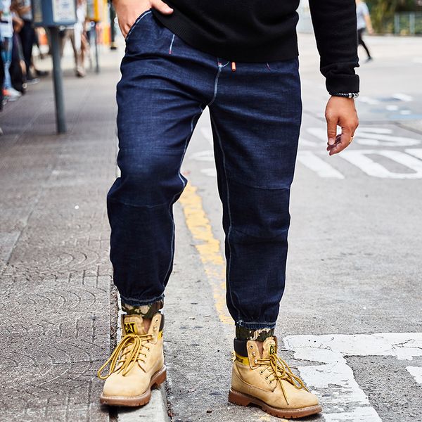 plus size s-6xl skinny jeans men casual stretch trousers jeans fashion camouflage spliced streetwear slim fit denim harem pants, Blue
plus size s-6xl skinny jeans men casual stretch trousers jeans fashion camouflage spliced streetwear slim fit denim harem pants, Blue
