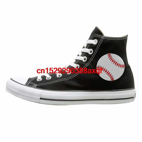 canvas shoes baseball red line classics high-lace ups sport sneakers for men's women's, Black
canvas shoes baseball red line classics high-lace ups sport sneakers for men's women's, Black