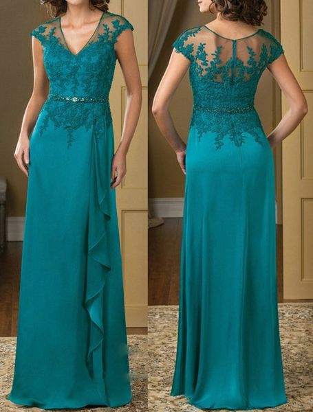 plus sizes turquoise a-line evening dresses v neck lace appliques chiffon mother of the bride dresses custom mother beads godmother gowns, Black;red
plus sizes turquoise a-line evening dresses v neck lace appliques chiffon mother of the bride dresses custom mother beads godmother gowns, Black;red