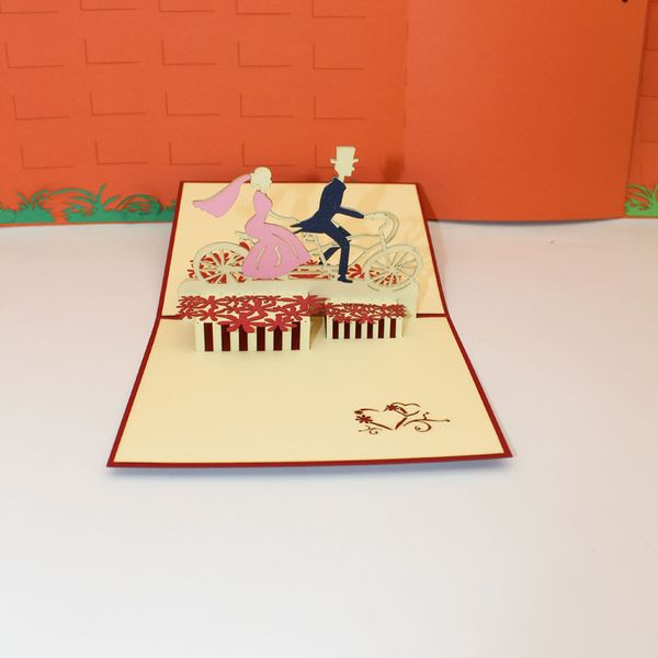 wholesale wedding lovers invitation 3d laser cut paper cutting wish greeting cards pop up kirigami custom valentine's day gift
wholesale wedding lovers invitation 3d laser cut paper cutting wish greeting cards pop up kirigami custom valentine's day gift