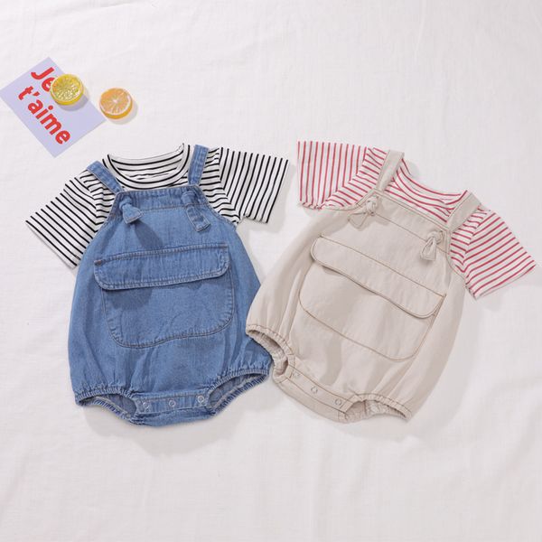 2020 baby sets short sleeve tshirt and bodysuits, Blue 
2020 baby sets short sleeve tshirt and bodysuits, Blue
