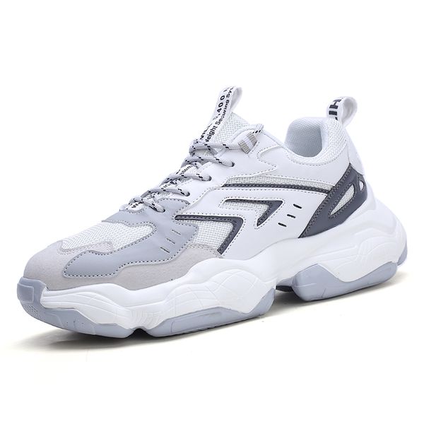 men chunky shoes casual walking shoes breathable platform sneakers heightening men sport trainers zapatillas hombre, Black
men chunky shoes casual walking shoes breathable platform sneakers heightening men sport trainers zapatillas hombre, Black