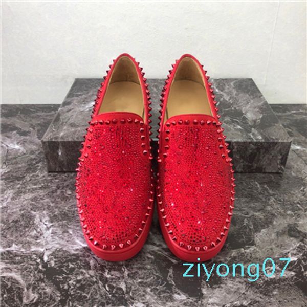 2020 men women casual shoes designer red bottoms studded spikes fashion insider sneakers red leather low z07, Black
2020 men women casual shoes designer red bottoms studded spikes fashion insider sneakers red leather low z07, Black