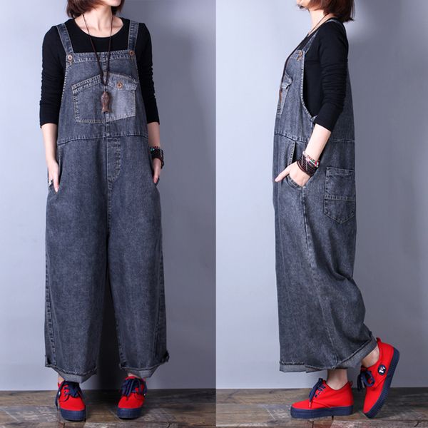 2019 new fashion overalls cotton loose jumpsuits and rompers long wide leg denim jeans jumpsuit with pockets, Black;white
2019 new fashion overalls cotton loose jumpsuits and rompers long wide leg denim jeans jumpsuit with pockets, Black;white
