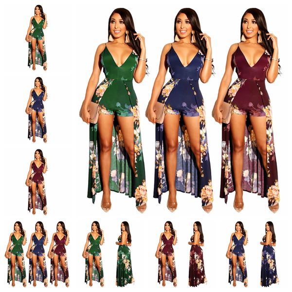 jumpsuits european spring and summer deep v-neck print with bare back jumpsuit support mixed batch, Black;white
jumpsuits european spring and summer deep v-neck print with bare back jumpsuit support mixed batch, Black;white