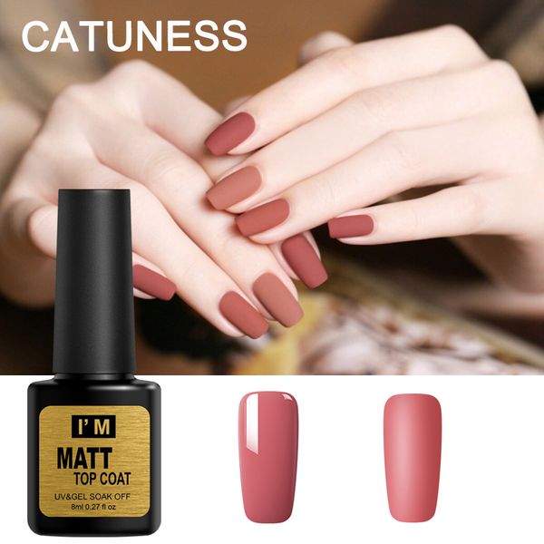 catuness 62 colors matte uv gel nail polish 6ml pure nail color matte coat soak off art gel varnish lacquer manicure, Red;pink
catuness 62 colors matte uv gel nail polish 6ml pure nail color matte coat soak off art gel varnish lacquer manicure, Red;pink